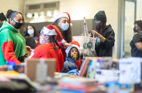 The Earth's Remedies Holiday for the West Side community event