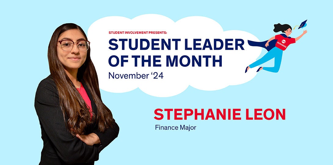 November 2024 Student Leader of the Month, Stephanie Leon